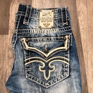 💎Men’s Rock Revival Jeans♣️